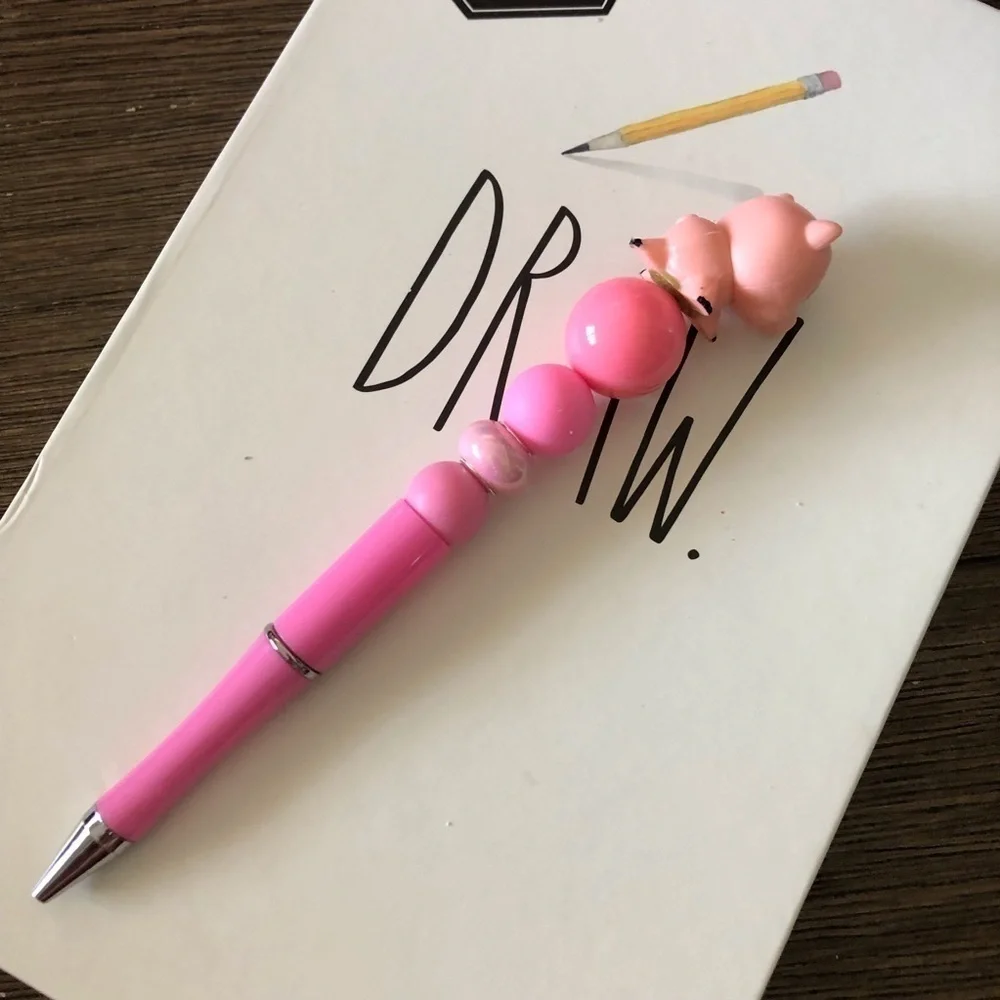 Disney Doorables: Toy Story: Ham handmade beaded pen
